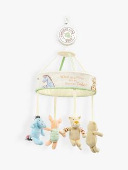 Winnie The Pooh Hundred Acre Wood Collection Cot Mobile, Yellow/Multi