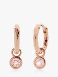 Monica Vinader Mini Gem Huggie Drop Earrings