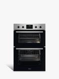 Zanussi Series 20 ZKHNL3X1 Built In Electric Double Oven, Stainless Steel