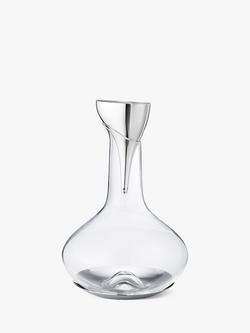 Georg Jensen Sky Stainless Steel Wine Funnel & Aerator, Silver - view 2, Silver