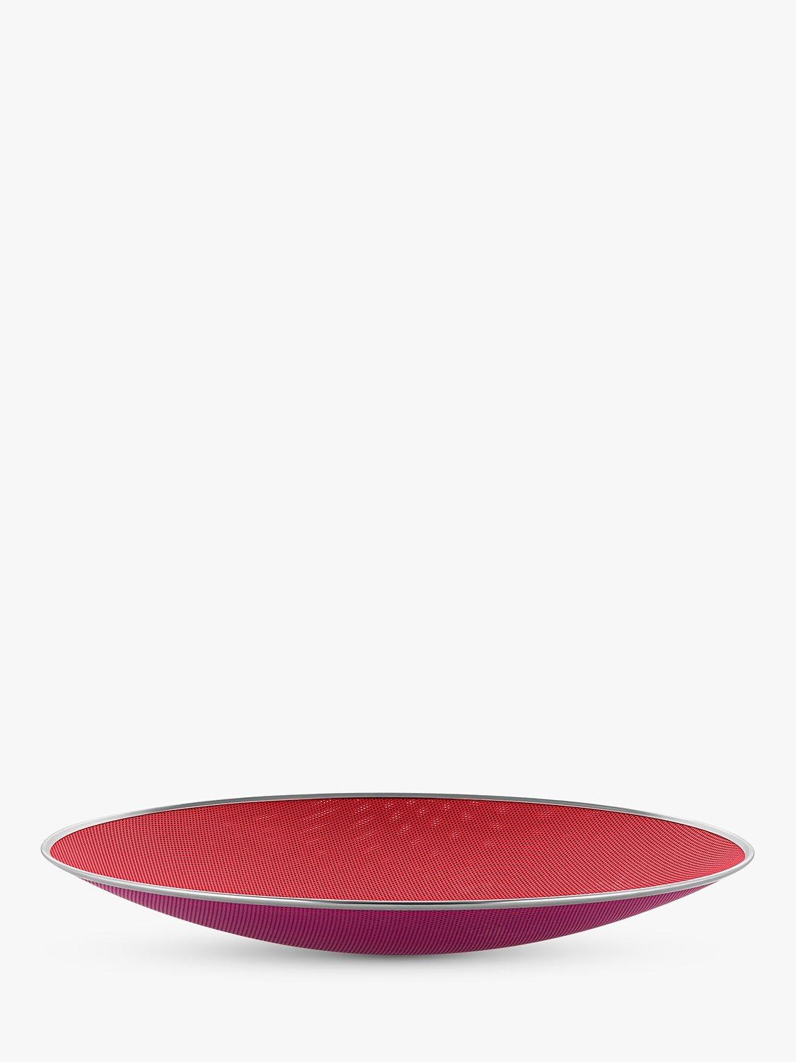 Alessi Cohncave Bowl, 33cm, Red/Violet