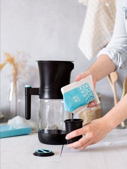 Phox V2 Water Filter Jug & Alkaline Pack, 2.2L, Black - view 2, Black