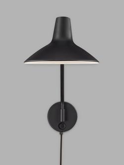 Nordlux Darci Touch Wall Light, Black - view 2, Black