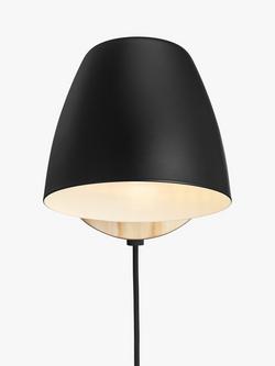 Nordlux Theo Wall Light, Black - view 2, Black