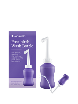 Lansinoh Post Birth Wash Bottle, Purple