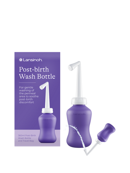 Lansinoh Post Birth Wash Bottle, Purple