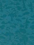 John Lewis Fougere Made to Measure Curtains or Roman Blind, Dark Peacock