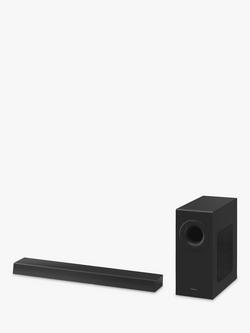 Panasonic SC-HTB490 Bluetooth Soundbar with Wireless Subwoofer, Black - view 2, Black