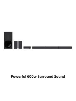 Sony HT-S40R Bluetooth Soundbar with Subwoofer and Wireless Rear Speakers, Black - view 2, Black