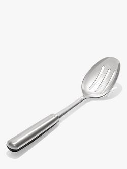 OXO Stainless Steel Slotted Spoon - view 2, Silver