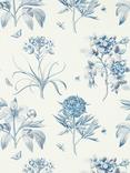 Sanderson Etchings & Roses Wallpaper