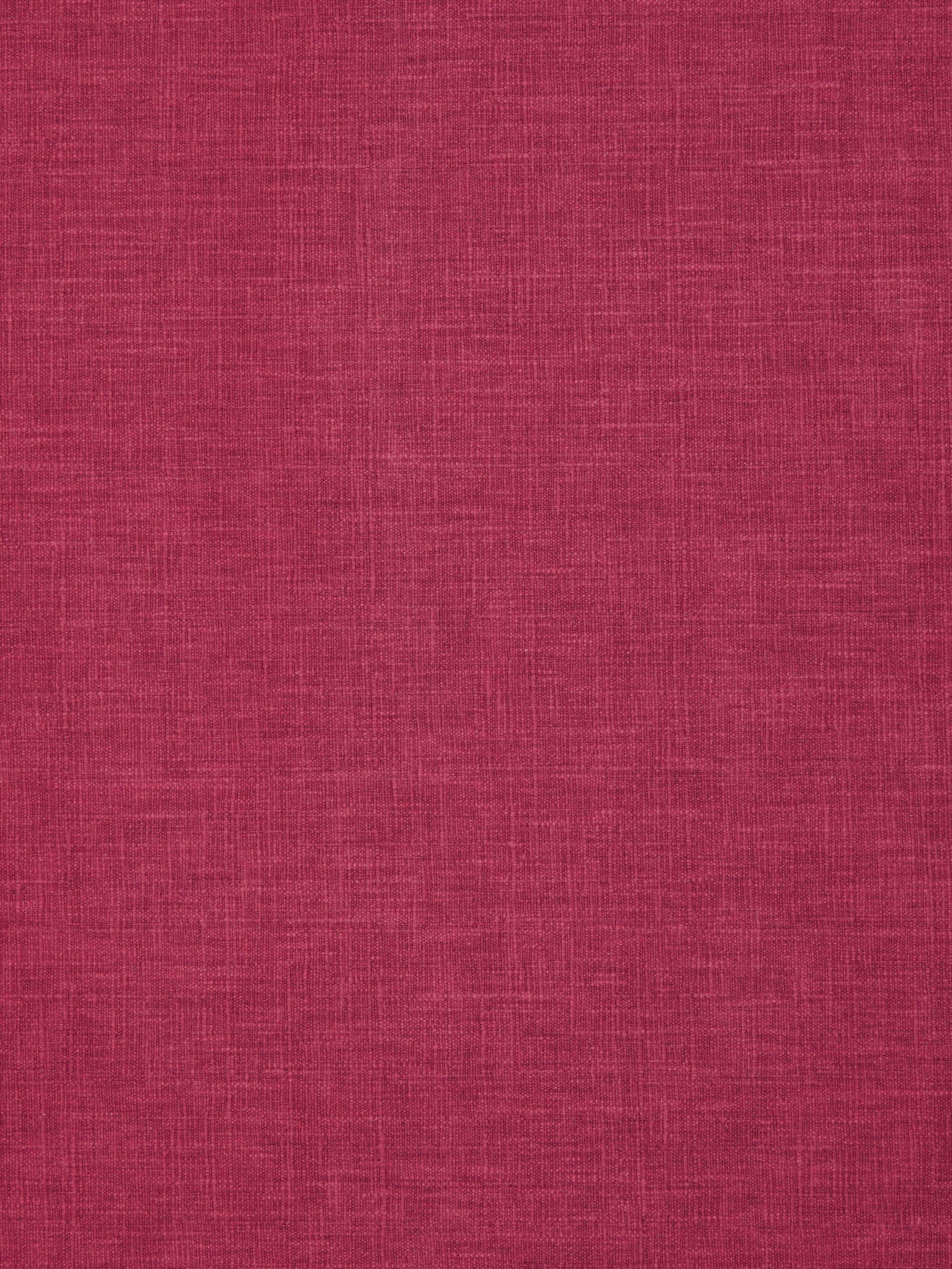 John Lewis Cotton Blend Furnishing Fabric, Raspberry