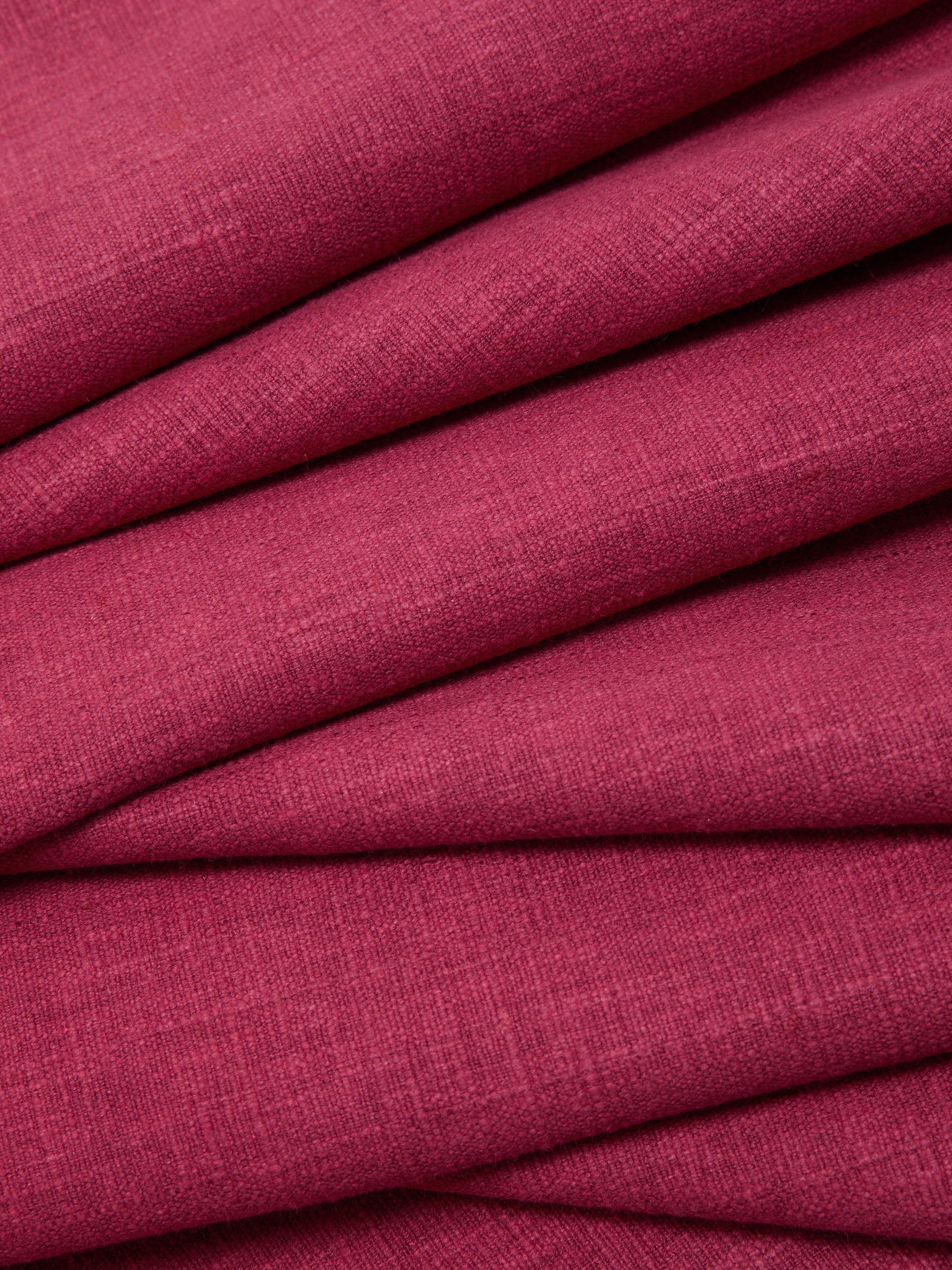 John Lewis Cotton Blend Furnishing Fabric, Raspberry