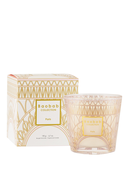 Baobab Collection My First Baobab Paris Scented Candle, 190g, Gold