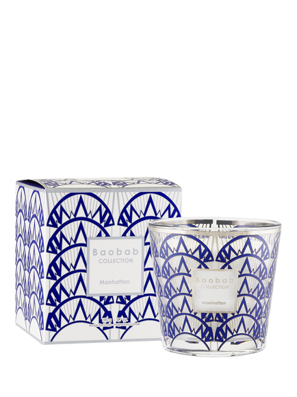 Baobab Collection My First Baobab Manhattan Scented Candle, 190g, Blue