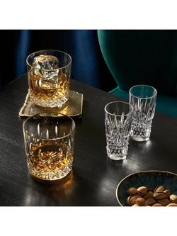 Waterford Crystal Lismore Cut Glass Giftology Gift-Boxed Tumblers, Set of 2, 266ml, Clear - view 2, Clear