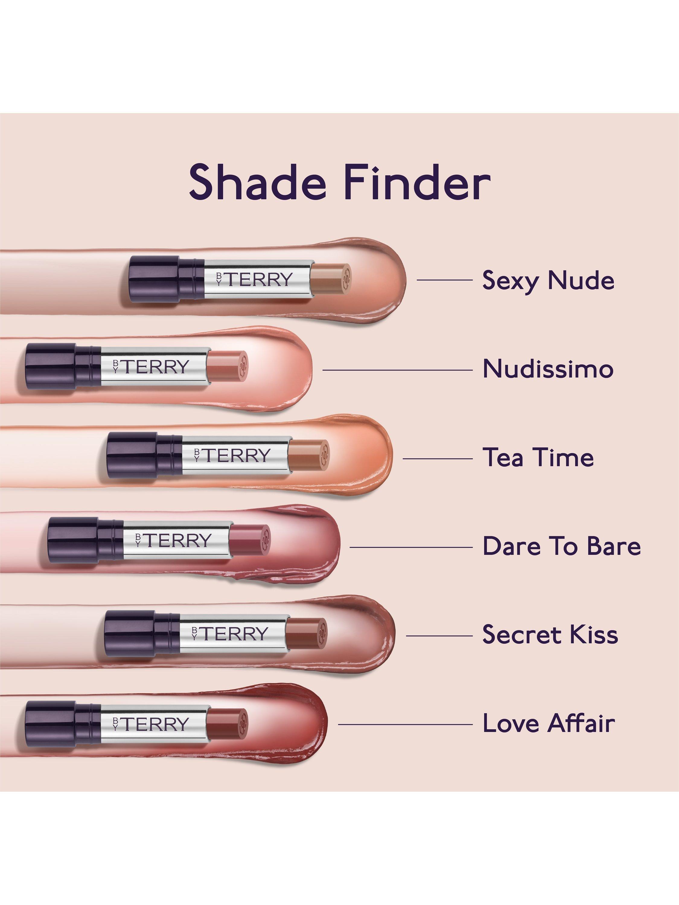 Product image 6 of 6, which shows BY TERRY Hyaluronic Hydra-Balm Hydrating Lipstick, 3 Tea Time