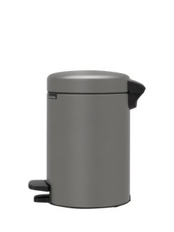 Brabantia newIcon Pedal Bin, 5L - view 2, Concrete Grey