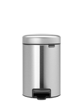 Brabantia newIcon Fingerprint Proof Pedal Bin, 3L, Matt Steel