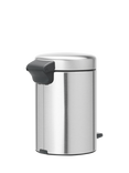 Brabantia newIcon Fingerprint Proof Pedal Bin, 3L, Matt Steel