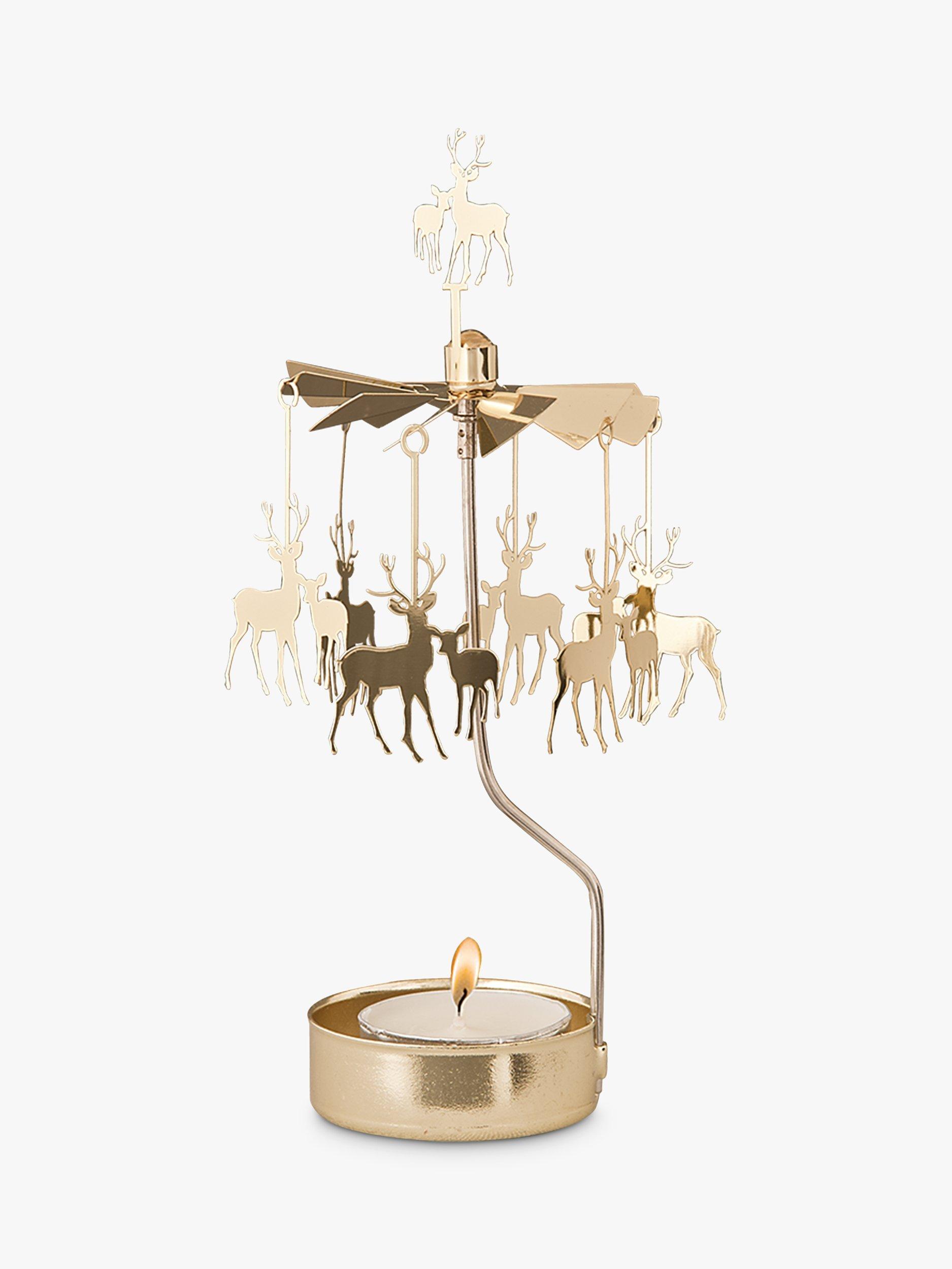 Pluto Produkter Reindeer Spinner Tealight Candle Holder