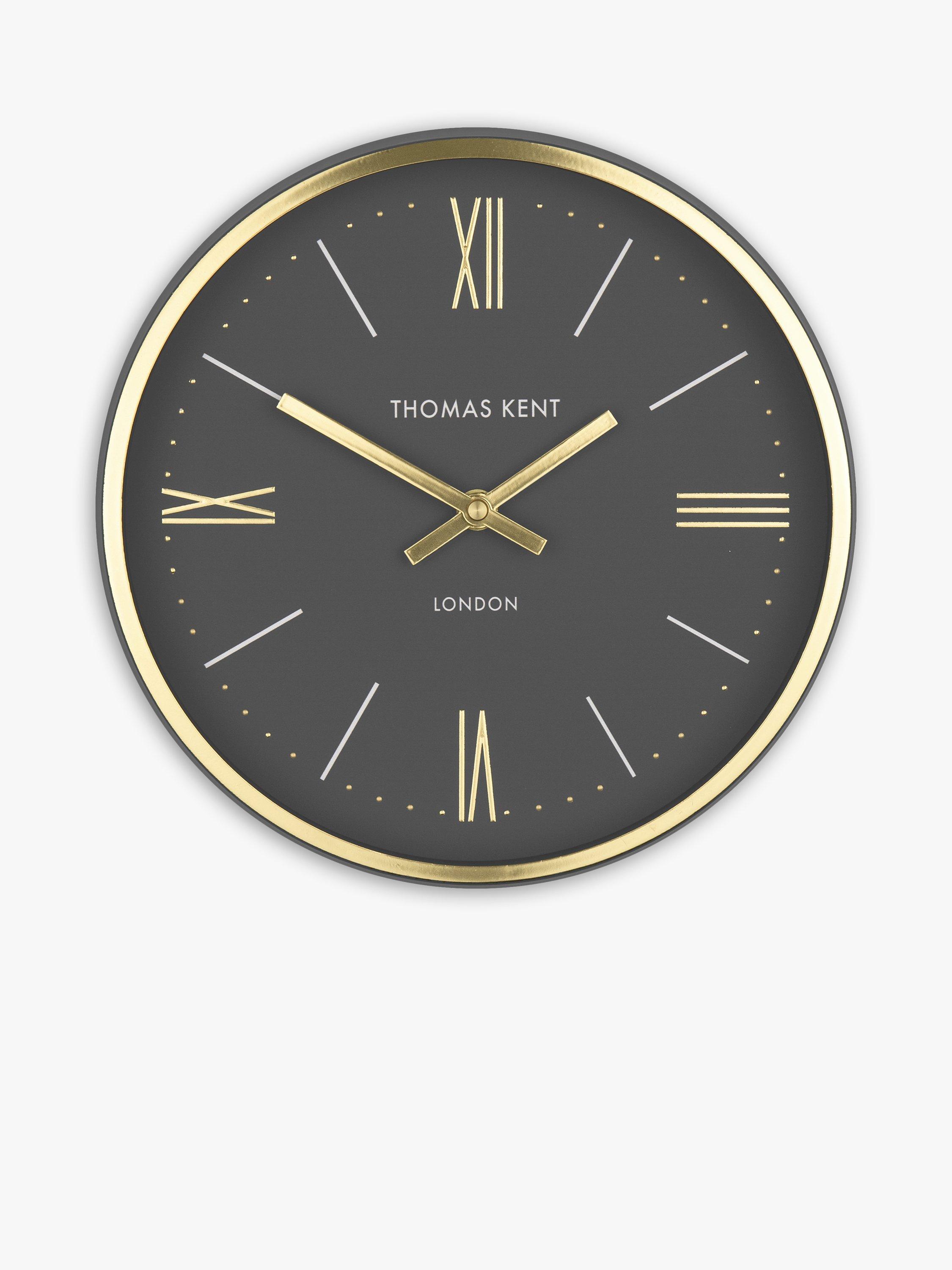 Thomas Kent Hampton Roman Numeral Wall Clock, 26cm