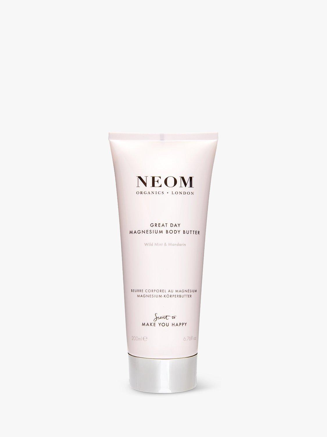 Product image 1 of 7, which shows NEOM Wellbeing London Great Day Magnesium Body Butter, 200ml