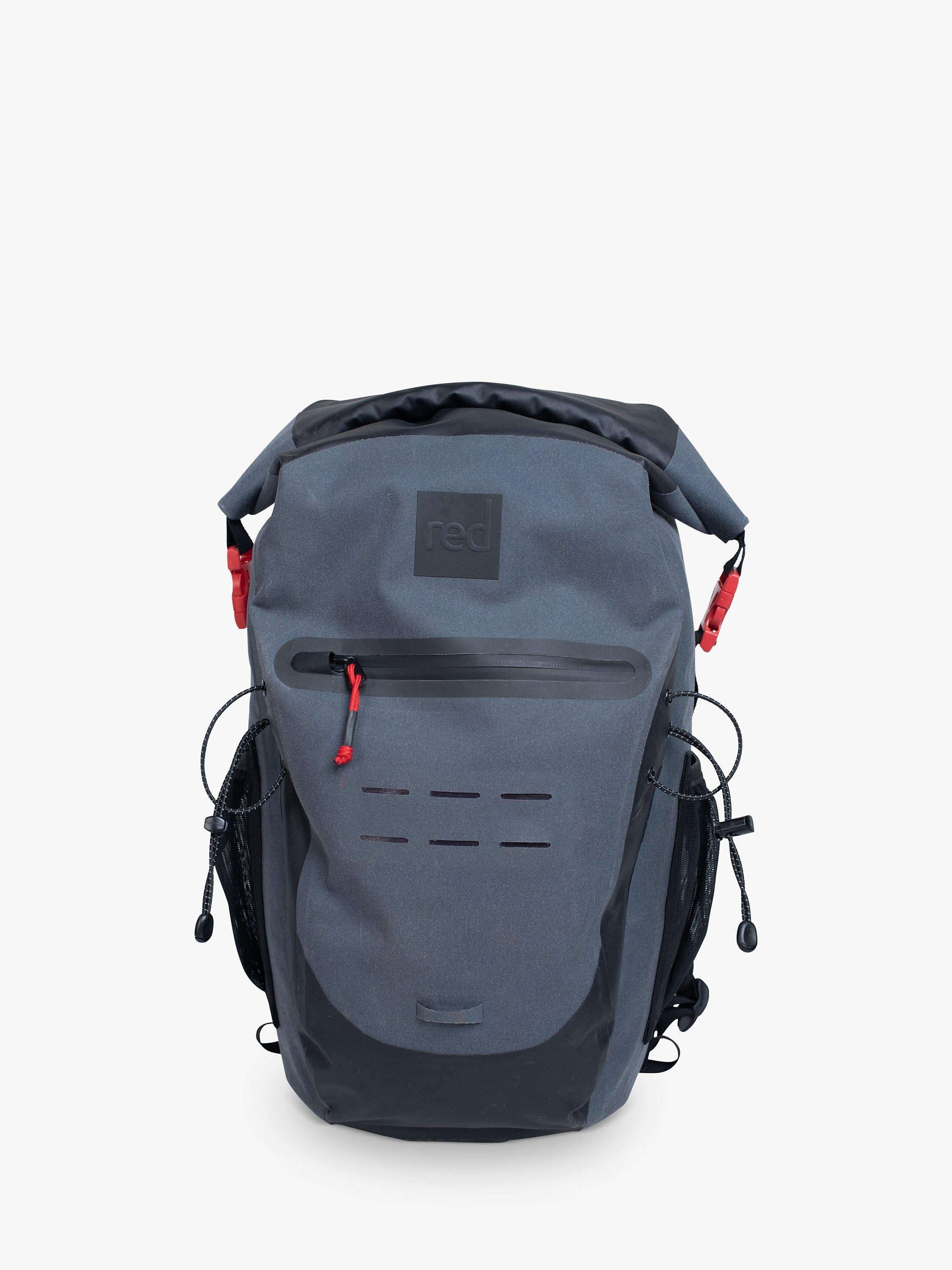 Red 30L Waterproof Roll Top Backpack