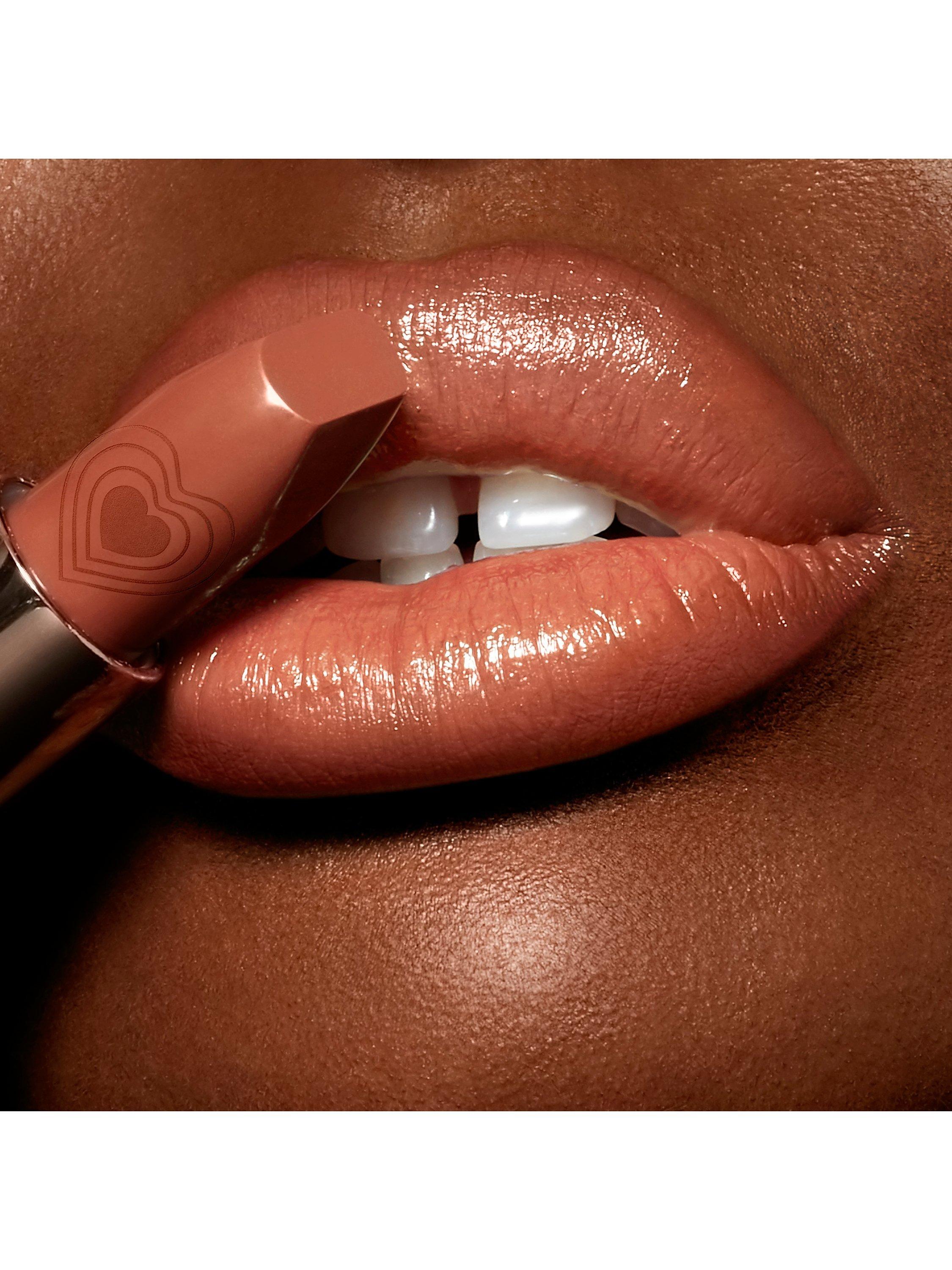 Product image 4 of 7, which shows Charlotte Tilbury Look of Love Lipstick, Nude Romance