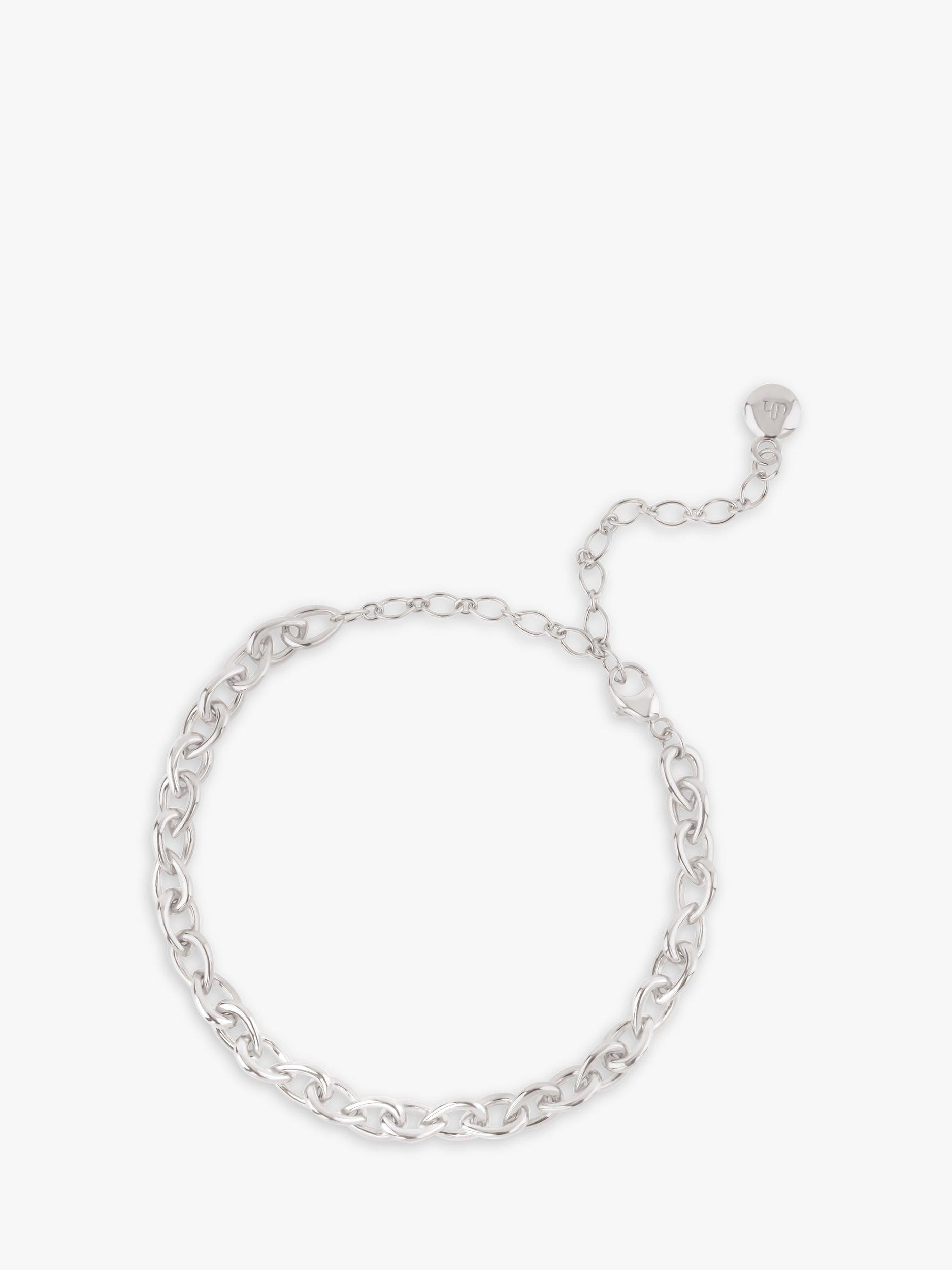 Dinny Hall Small Raindrop Chain Bracelet, Silver