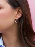 Dinny Hall Raindrop Link Drop Earrings