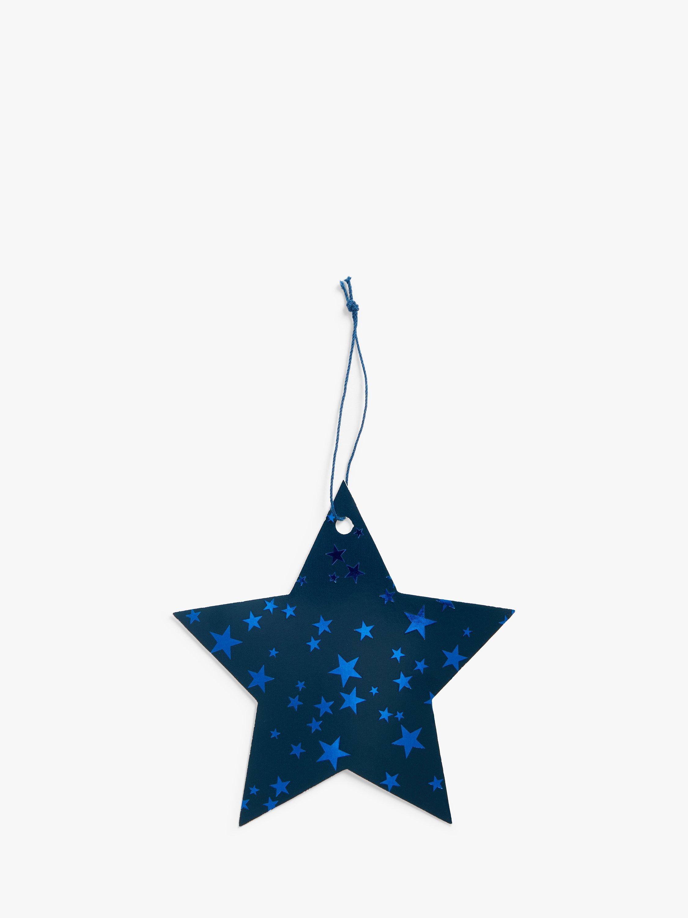 John Lewis Copper River Star Gift Tags, Pack of 10