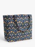 John Lewis William Morris Strawberry Thief Drawstring Craft Bag, Navy