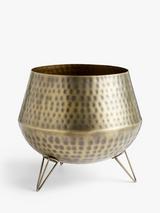 John Lewis ANYDAY Hammered Floor Planter