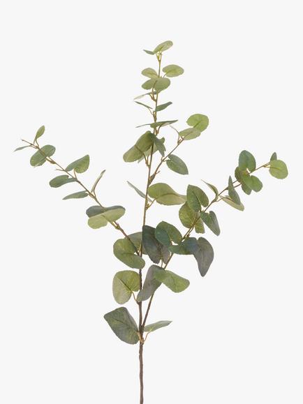 Floralsilk Artificial Eucalyptus Spray - view 2, Green