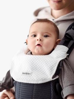 BabyBjörn Harmony Baby Carrier Teething Bib, White - view 2, White