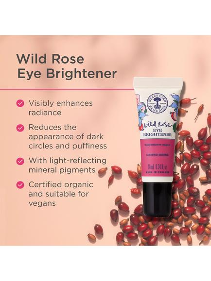 Neal's Yard Remedies Wild Rose Eye Brightener, 10ml - view 2, 