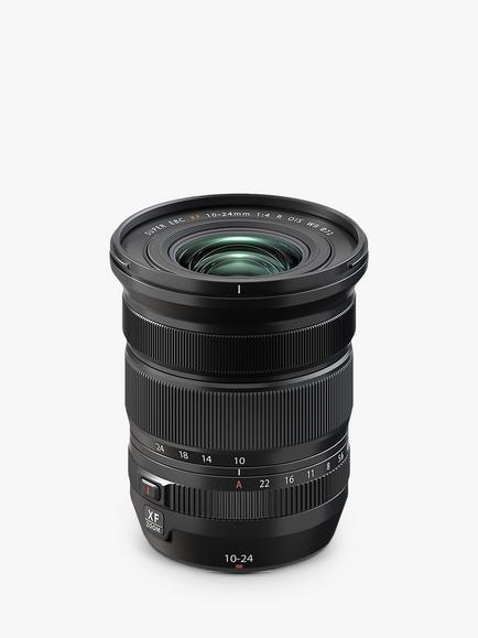 Fujifilm XF10-24mm f/4 R OIS WR Ultra Wide-Angle Lens, Black