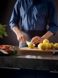 WÜSTHOF Classic Stainless Steel Cook's Knife, 16cm - view 2, Silver/Black