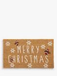 John Lewis Robin Merry Christmas Door Mat