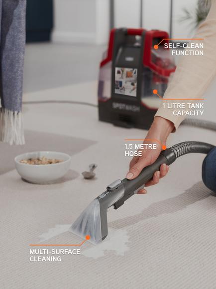Vax SpotWash Spot Cleaner, Grey - view 2, Grey