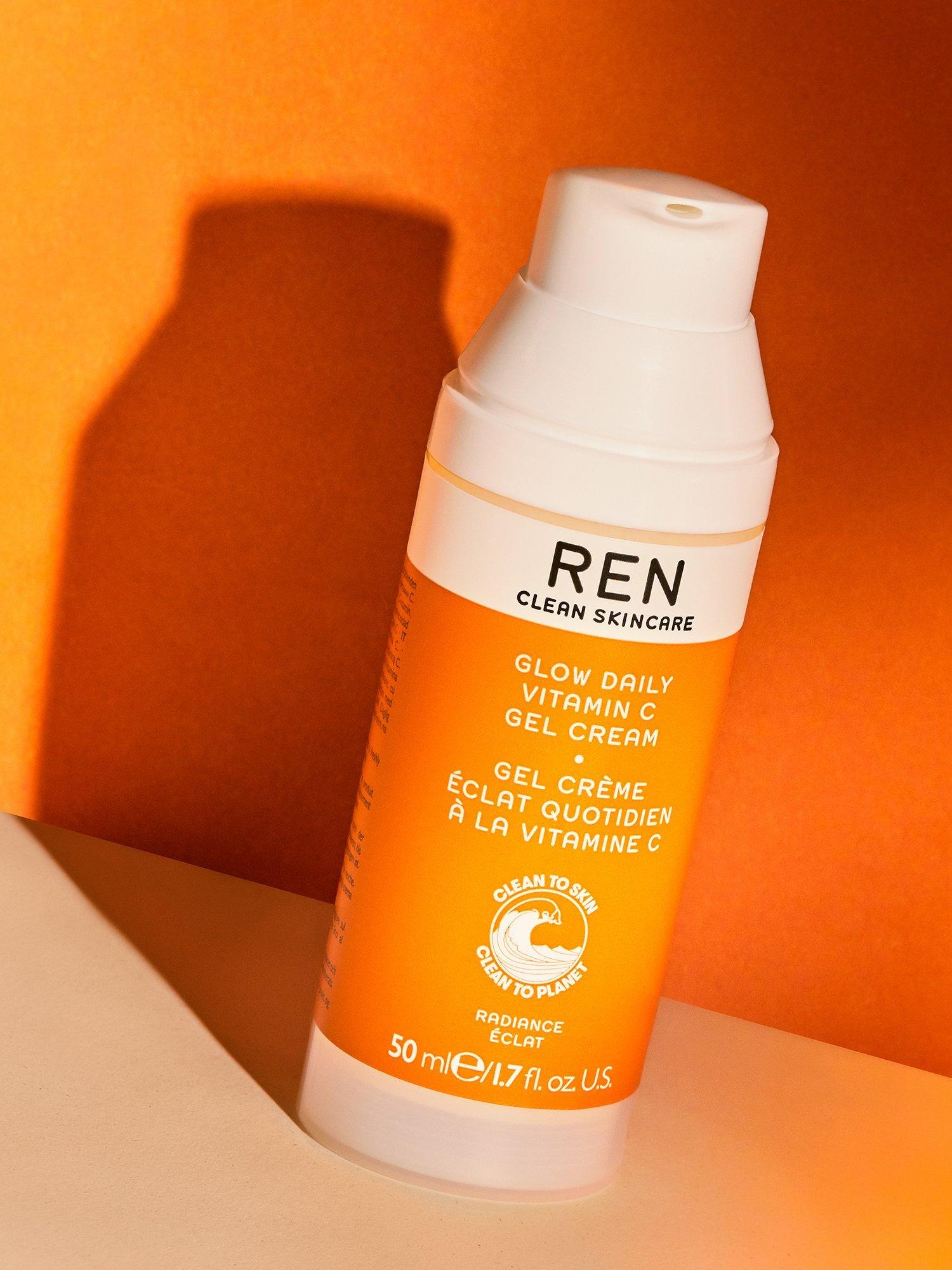 Product image 7 of 7, which shows REN Clean Skincare Glow Daily Vitamin C Gel Cream, 50ml