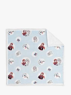Disney Frozen Sherpa Fleece Throw, Multi