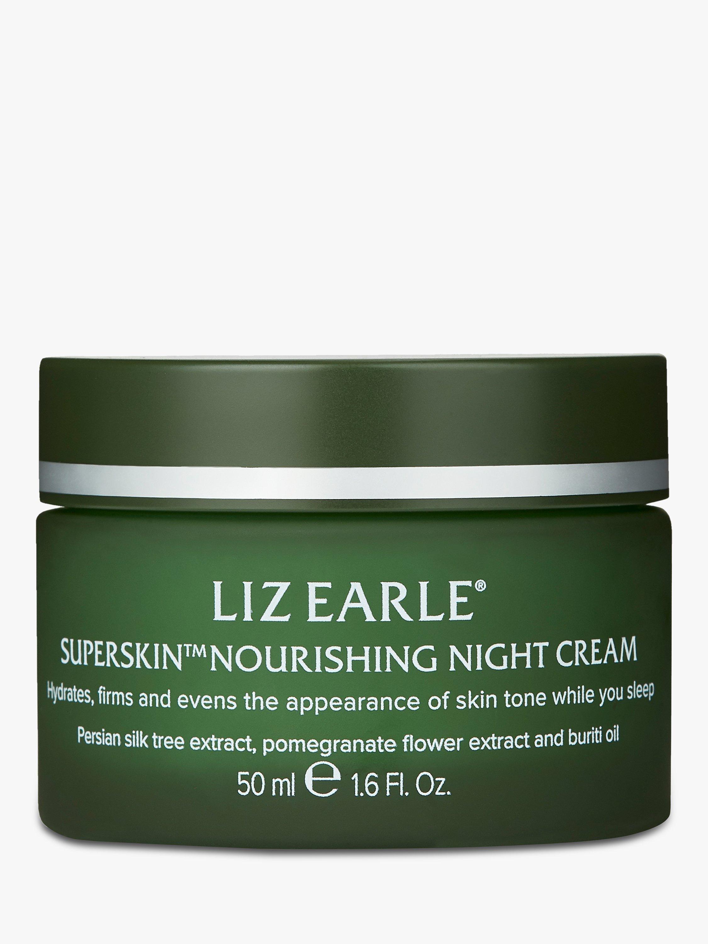 Product image 1 of 5, which shows Liz Earle Superskin™ Nourishing Night Cream Jar, 50ml