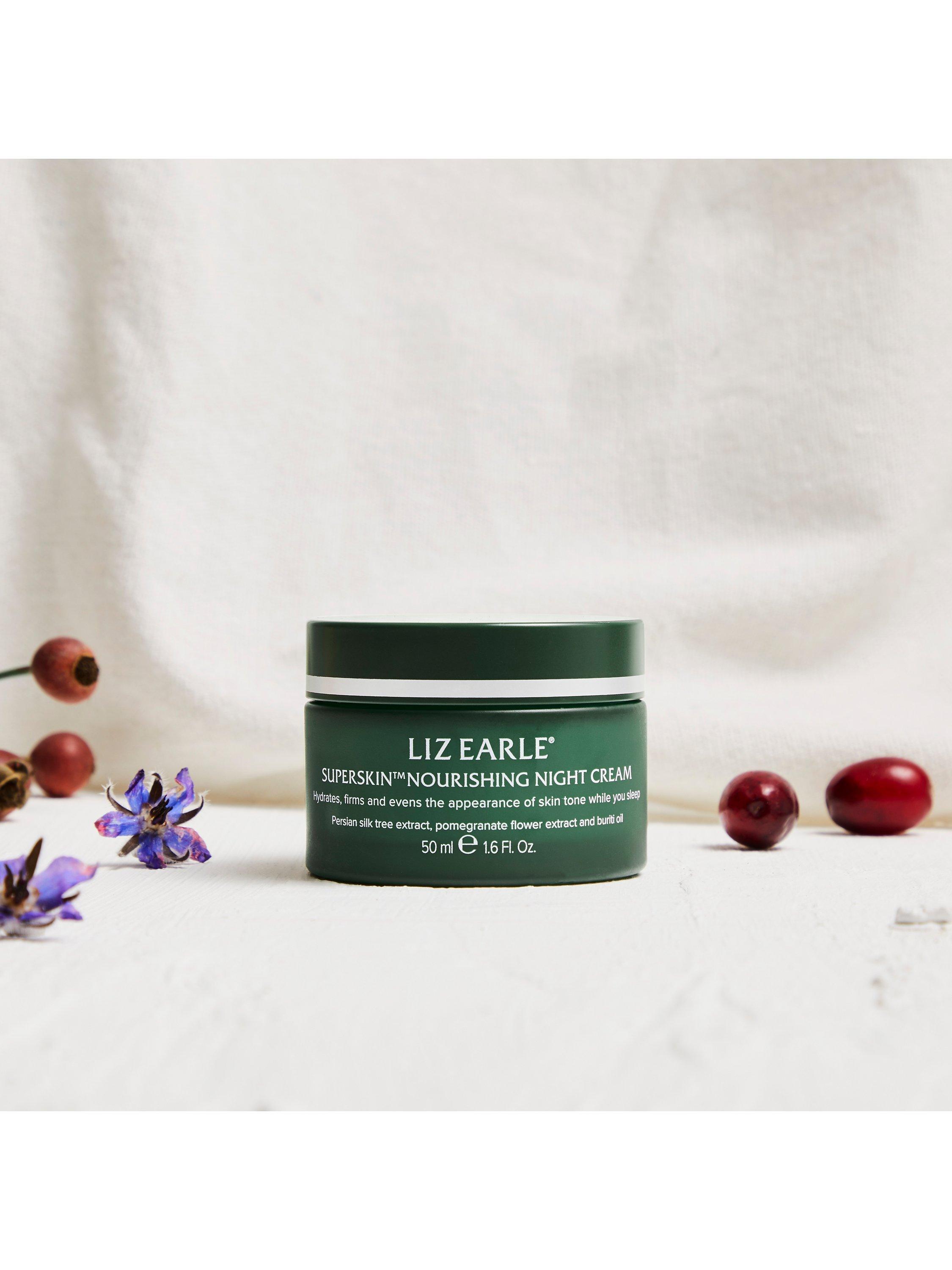 Product image 5 of 5, which shows Liz Earle Superskin™ Nourishing Night Cream Jar, 50ml