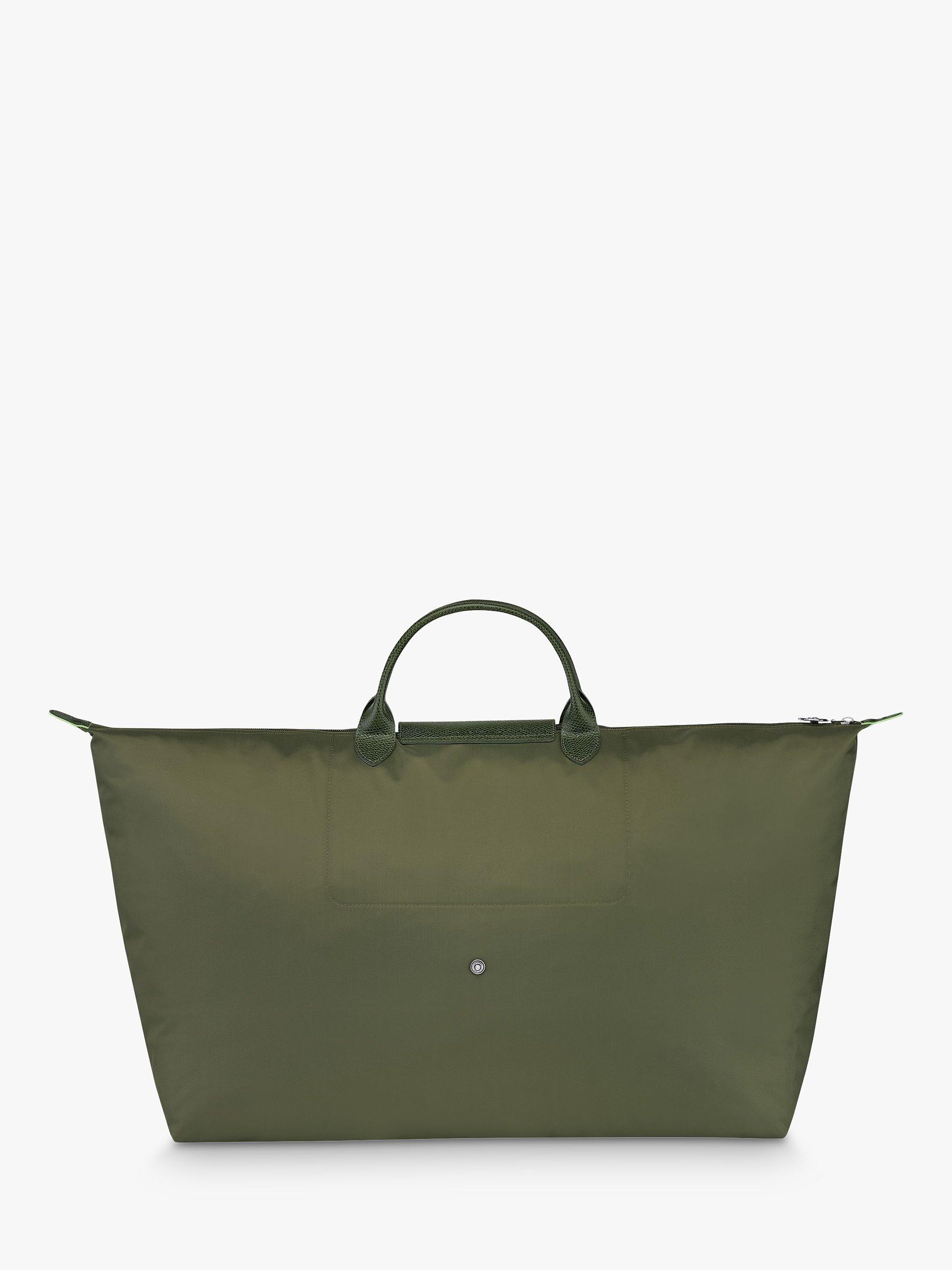 Longchamp Le Pliage Green Recycled Canvas XL Travel Bag