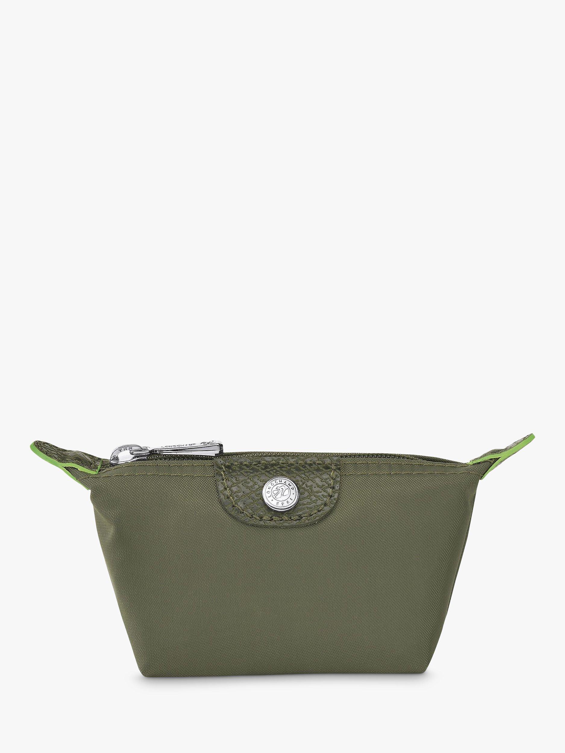 Longchamp Le Pliage Green Recycled Canvas Coin Purse