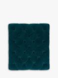 John Lewis + Swoon Radley Footstool, Wildwood Green Velvet