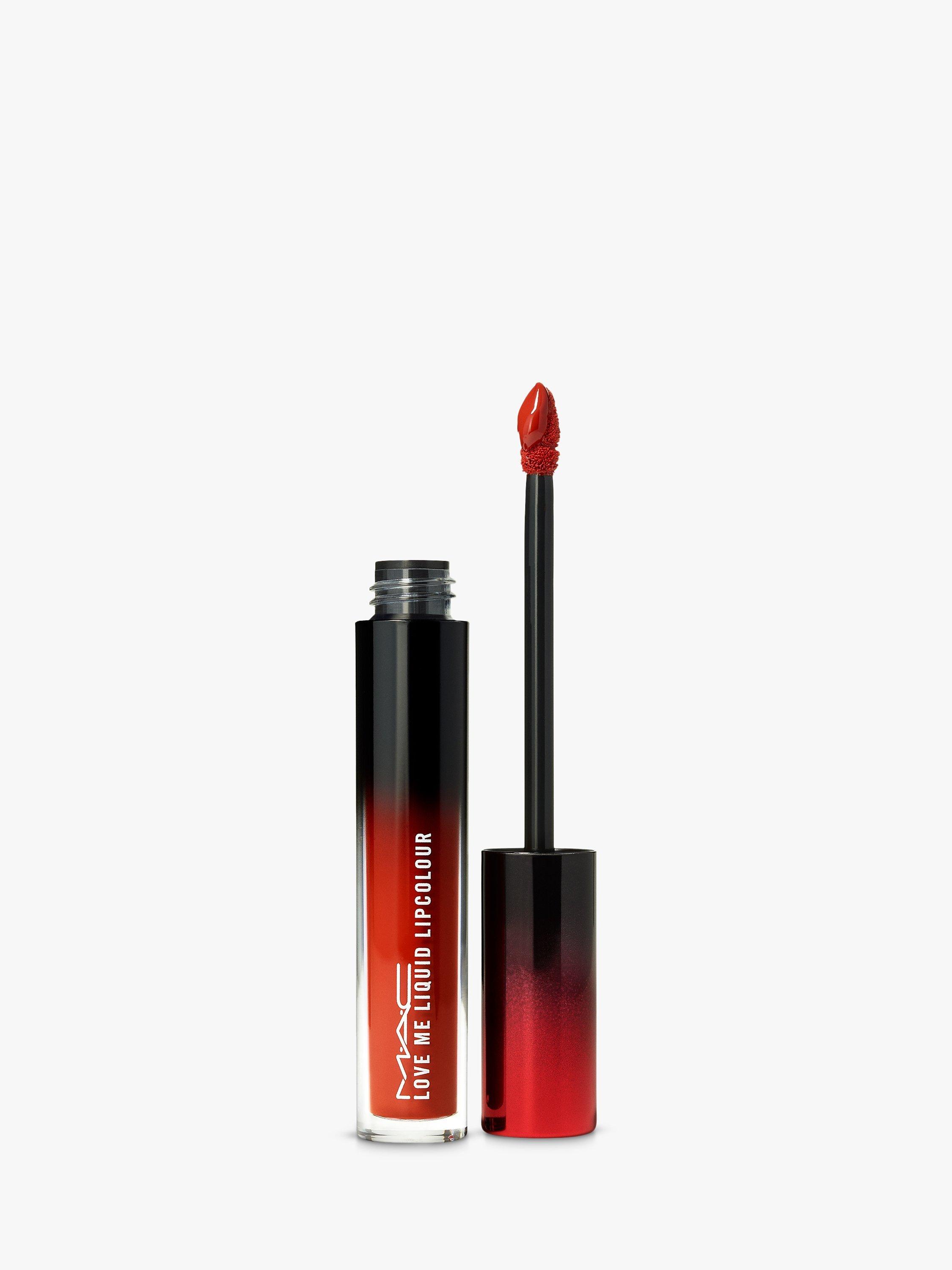 Product image 1 of 6, which shows MAC Love Me Liquid Lip Colour, Deify Me