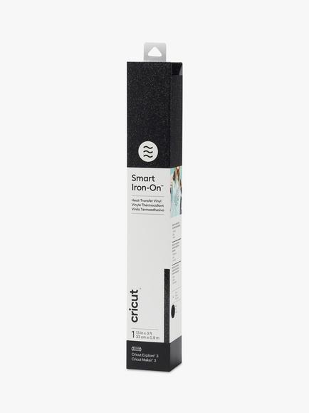 Cricut Smart Iron on Heat Transfer Vinyl, 13 inches x 3 ft, Black